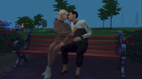Image A young couple decided to experiment and have sex in the park. Hot with big ass