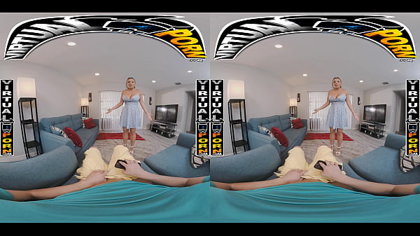 Image VIRTUAL PORN - Your Stepmom Carmela Clutch Shows You Her Amazing Curves Before Sliding Her Pussy On Your Dick