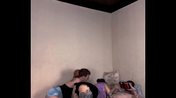Image Bastidores da grava&ccedil_&atilde_o com a Von Poison e o Carmona, dei o cuzinho pra ele no pelo