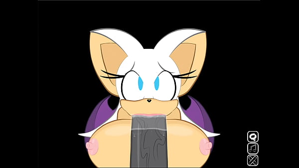 Image Rouge interrupts Shadow to suck the big cock (extra secret scene)