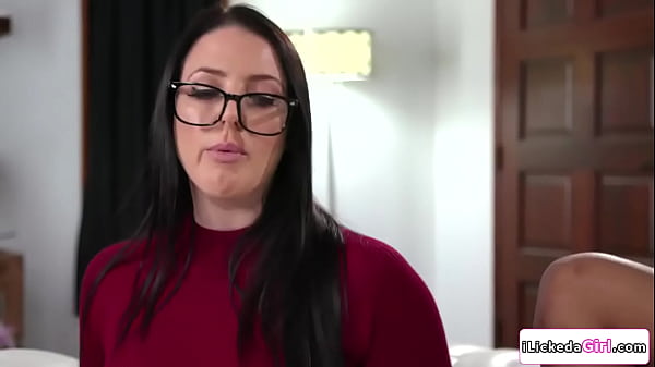 Image Ebony pornstar confronts then and lesbian user with strapon