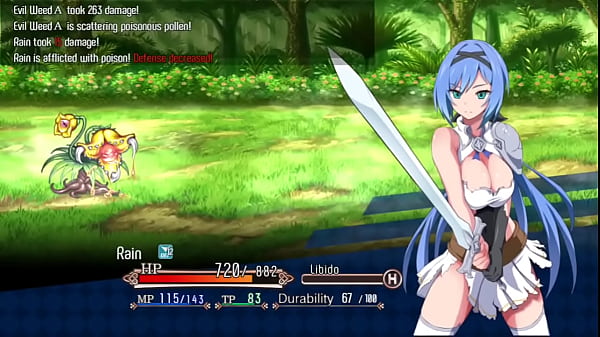 Image Protagonista toma um banho e se masturba durante - Nightmare Knight - Parte 5 - [Good Route]