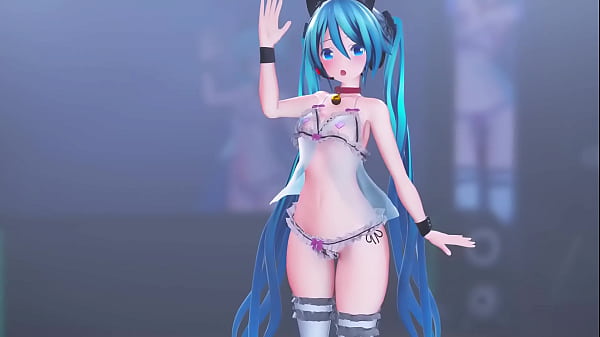Image Hatsune Miku Dancing And Playing With Toys - MMD by Dec