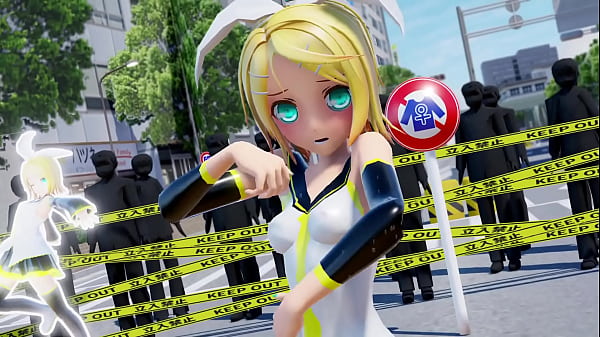 Image Kagamine Rin Bodypaint Naked Dance - Girls MMD by MMD shiron