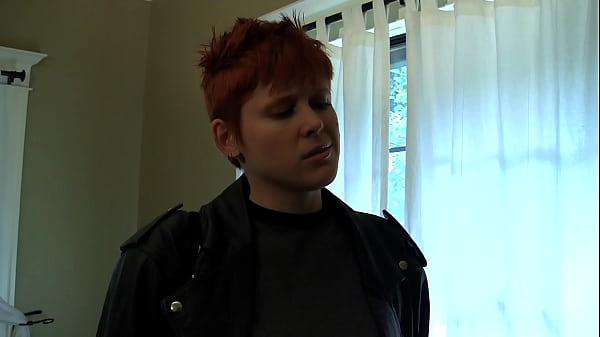Image Ginger Butch Georgia Jones Fingers And Fucks Lily Cade With Thick Strap-On