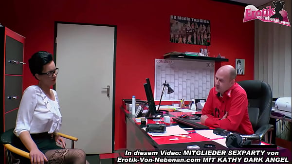 Image Deutsches Gangbang Casting mit einer geilen Sekrit&auml_rin