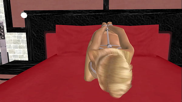 Image 3D Animation Porn Video of a Beautiful big breasted girl Pussy And Anal Hole Play