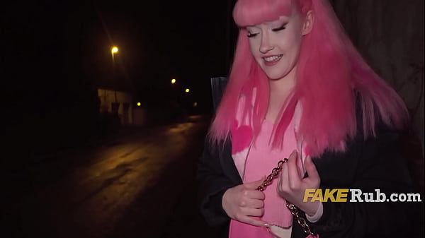 Image Pink-Haired Euro Slut Unlocked and Pounded in Prague