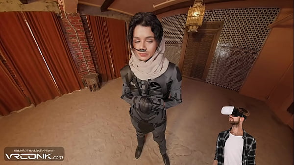Image VR Conk: Brunette Chani In Uniform Rides Atreides' Huge Cock In Dune Cosplay Parody pt.3