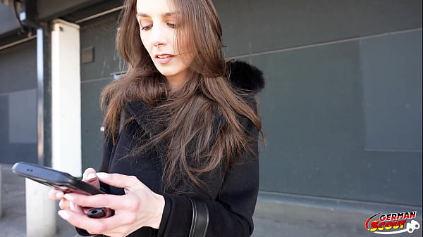 Image GERMAN SCOUT - Anal Fisting and Fuck at Real Casting with skinny saggy Tits Girl Emma Scarlett