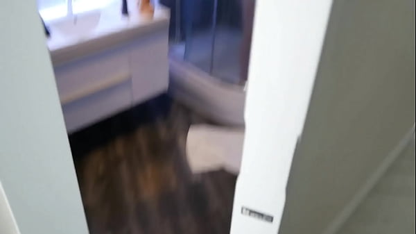 Image The blonde found a man with a big dick in the closet