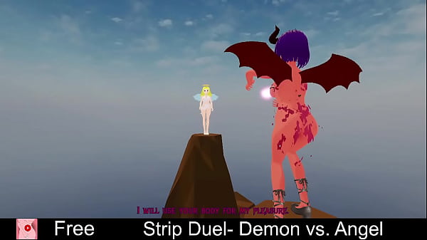 Image Strip Duel: Demon vs. Angel