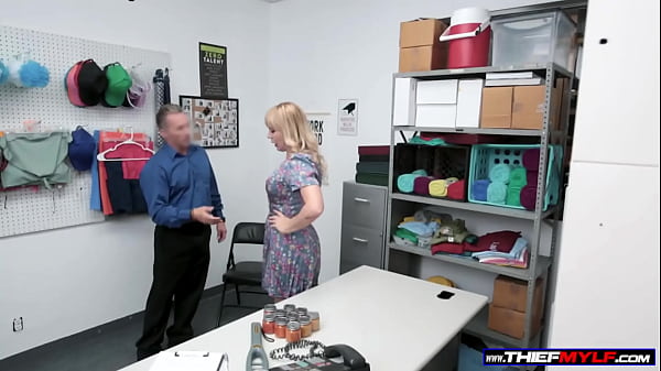 Image MILF shoplifter has no choice but to strip naked to have her juicy pussy examined by the security guard's hard cock - www.ThiefMILF.com