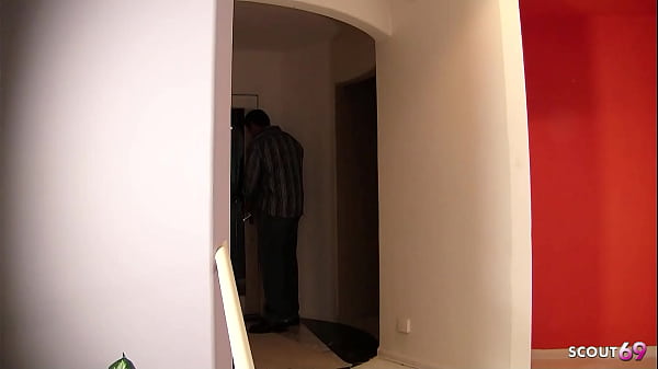 Image Big Boobs and Ass Mature Wife caught her husband fucked the Petite Babysitter and Join in old young FFM 3Some