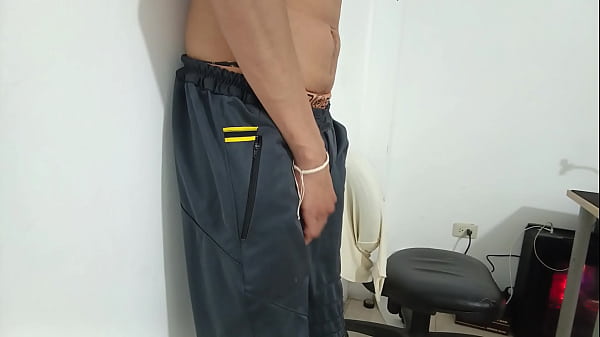 Image Big uncut cock masturbating I record myself