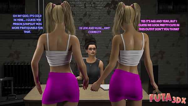 Image Futa3DX - Futa Big Dicked Officer Fucks Blondes & Brunette