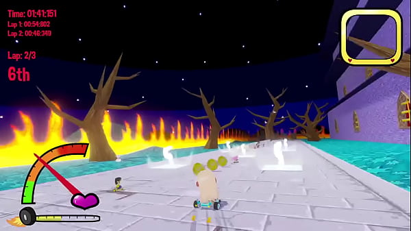 Image Gameplay of shady lewd cart