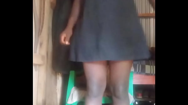 Image Watch this horny African crossdresser Sexyjayla254 stroking her big black dick und cum