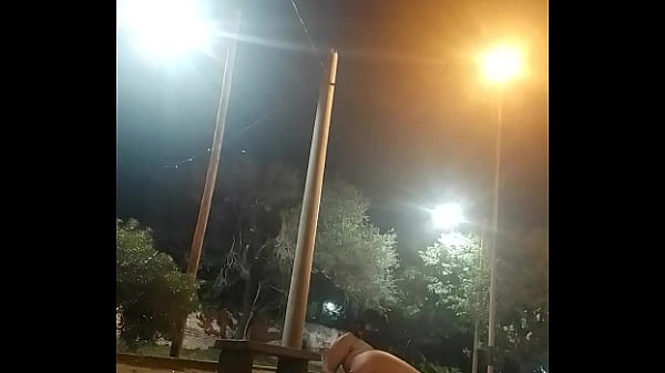 Image Caminando como perra en celo en plaza publica