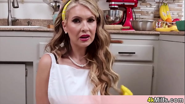 Image Nympho Italian trad wife Gigi cant resist the big dick of the handyman
