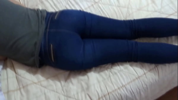 Image Stepson jerks off with my ass and we end up having mutual masturbation