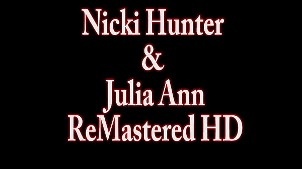 Image Julia Ann & Nicki Hunter's Remastered Steamy Lesbian Romp Session!
