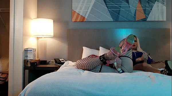 Image TS Bailey Wilde Using Vibrator on Other Trans Woman