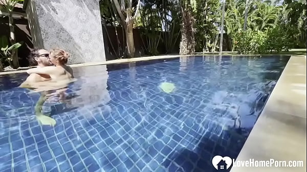 Image Hot Babe Takes a Swim and Gets My Cock Poolside