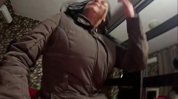 Image Deep-throat,riding a fat cock and cum play with a down-jacket 266- preview