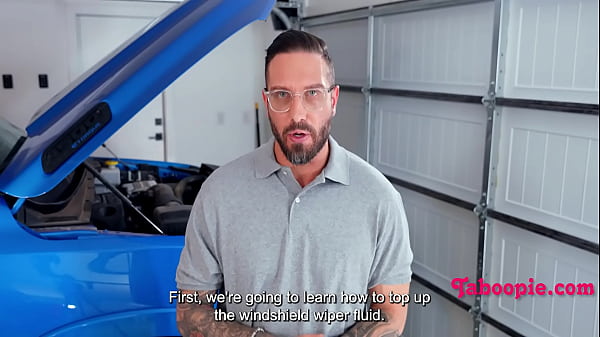 Image Mechanic step Daddy Teaches Me How To Check The Dipstick