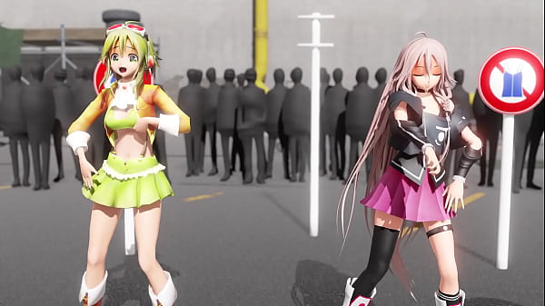 Image Gumi and IA Street Sex - Love Me If You Can MMD by Cocoamilk