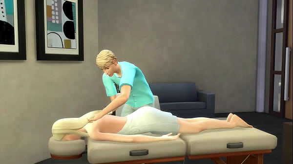 Image Extra Special Massage For Hot Blonde Client - sims 4 - 3D animation