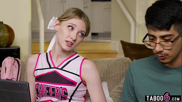 Image Shy virgin guy fucks the most popular teen cheerleader Melody Marks