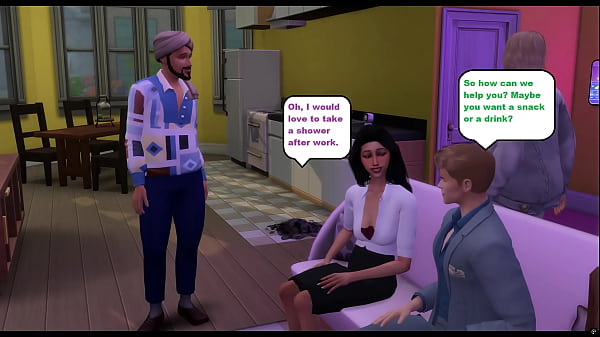 Image Alex's story part 3, slutty neighbor came to take revenge on her husband and fucked hard with a group of guys