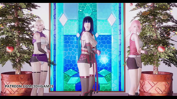 Image [MMD] TWICE-Feel Special Hot Striptease Hinata Sakura Ino Yamanaka Naruto Hentai 3D Porn Uncensored