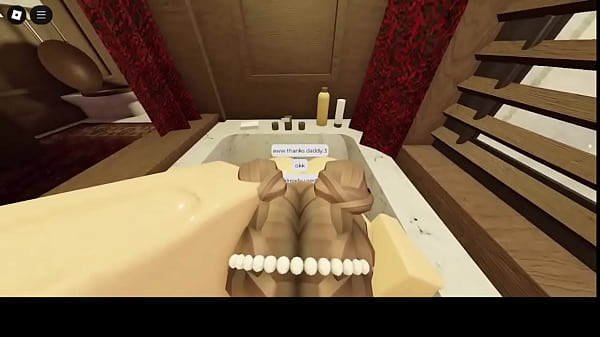 Image Brunette with a fat ass sucks and fucks in the bathtub