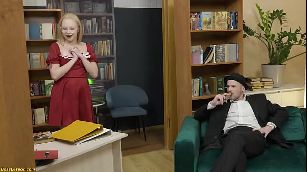 Image nympho curvy secretary dp fucked by her boss