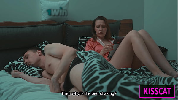 Image Step mom Gets Facial After Jerking to Step son in Share Bed While He Dreams of Busty Step mommy