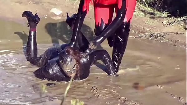 Image Very Evil Mistress Loves Heavy! Pee, JOI, Wet and Messy, Belly Button Fetish, Latex, FemDom!