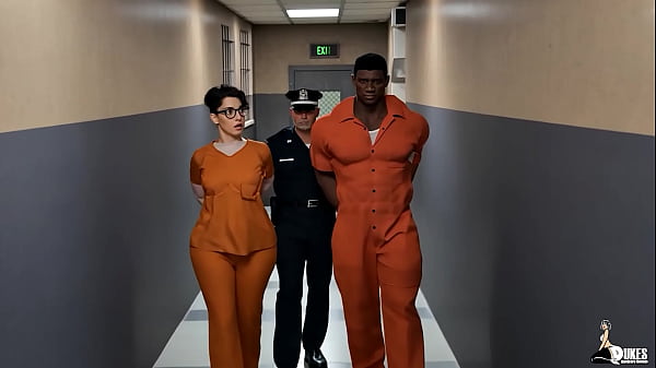 Image Nerdy girl gets stuffed full of fat cock in prison