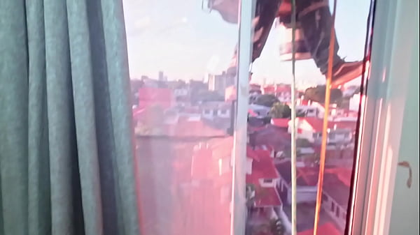 Image Penetrating my stepdaughter's ass when suddenly a window cleaner appears and catches us having sex. She got very nervous but got too excited and we continued fucking. Casual voyeur moment. Stepdad opens the curtains so the cleaner can see how they fu