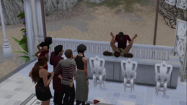 Image The Blissful Simmers Wedding after party turned sex party
