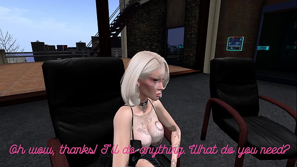 Image Second Life Black man fucks Latina secretary