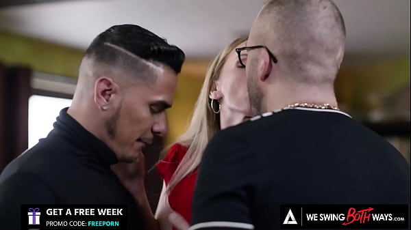 Image WE SWING BOTH WAYS - Wild Bisexual Threesome With Pristine Edge And Two Coworkers
