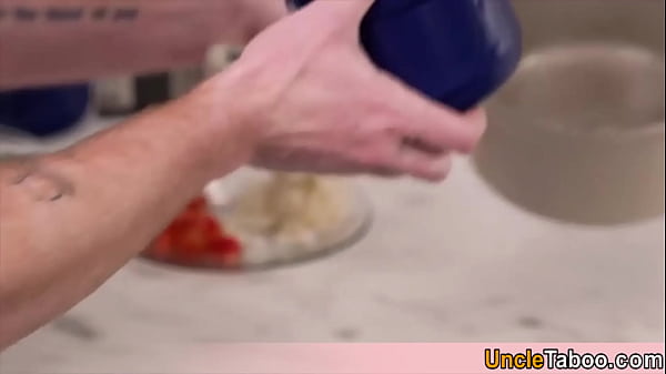 Image Our landlord likes the freeuse kitchen game which means free bareback fucking for everyone