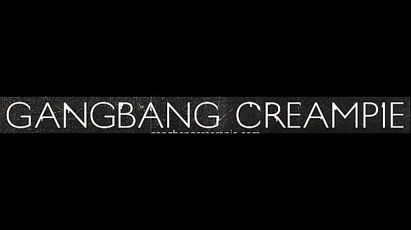 Image Big Tittied Blonde Gets Her Pussy Creampied Hard In Gangbang