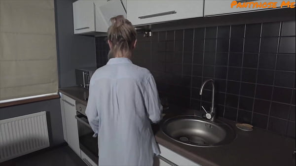 Image Mature Step Mommy Gets Fucked Thru Her Panties and Pantyhose From Son's Best Friend