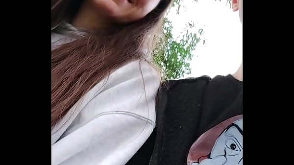 Image 18 YO tinder date enjoys a hard fuck with a stranger just met in the park