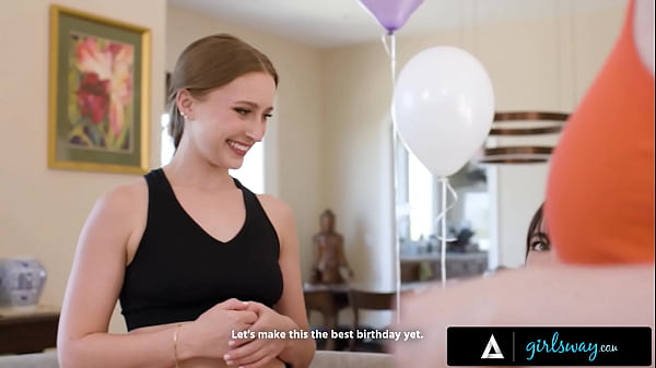 Image GIRLSWAY - Horny Babes Surprise PAWG Whitney Wright With Rough STRAP-ON GANGBANG