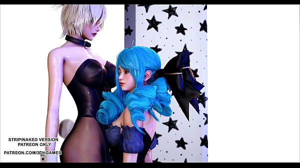 Image [MMD] BEAST & HYUNA - Trouble Maker Gwen Riven League of Legends Uncensored Hentai